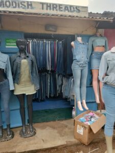 Business on sale... Everything jeanswear, and kids' underwears